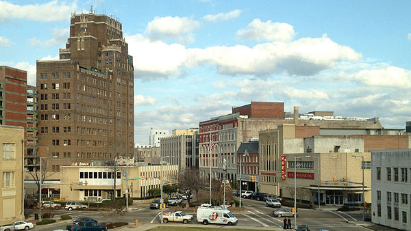 Image: Downtown Meridian from City Hall