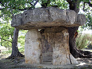 The Dolmen Pierre de la fée.