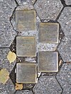 Stolpersteinlage Düren Alte Jülicher Straße 27