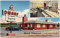 Dwarf Restaurant -- 2 miles north of Knoxville, Tennessee. On Clinton Highway, U.S. 25 W (88527).jpg