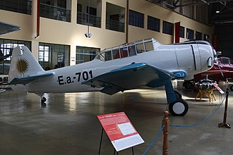 Restored I.Ae.22DL, Museo Nacional de Aeronautica, Argentina E.a.-701 Dinfia I.Ae.22DL (7307046706).jpg