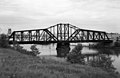 EAST SIDE OF BRIDGE LOOKING NORTHWEST. - Chicago and Western Indiana Railroad Bridge, Spanning Sanitary and Ship Canal at Nerska Junction, Chicago, Cook County, IL HAER ILL, 16-CHIG, 116-1 (cut).jpg