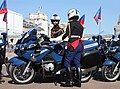 Guard motorcyclists