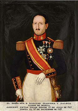 El teniente general Narciso Clavería y Zaldúa, conde de Manila (Museo del Prado).jpg