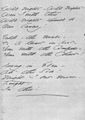 Handwritten manuscript of Dickinson's poem "Wild Nights – Wild Nights!" (c. 1861)