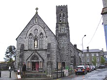 Church of the Immaculate Conception, the new friary church, built c. 1885 EnnisFranciscanFriary.jpg