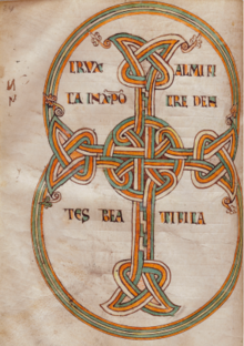 Essen Gospels, Lotharingia, 9th c. Cathedral Treasury, Hs. I, fols. 13v-14r Essen Gospels, Lotharingia, 9th c. Cathedral Treasury, Hs. I, fols. 13v-14r.png