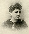 Portrait of Ethel Atwood, orchestra founder, business manager and musician, ca.1893