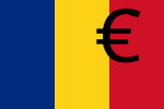 Miniatuur voor Bestand:Euro et Roumanie.svg