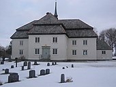 Evenes kirke, tømmer, dansk «herregårdstil» (1800)
