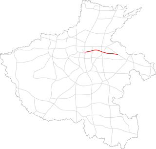 <span class="mw-page-title-main">S82 Zhengzhou–Minquan Expressway</span> Expressway in Henan, China