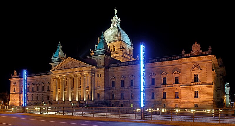 File:Federal Administrative Court Leipzig at night 2 (aka).jpg