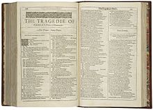 William Shakespeare Literature - The Tragedy Of Hamlet (1560