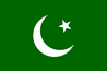 Vlag van de Muslim League.