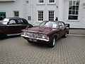 A Ford Cortina (UDL 718K), in St Thomas Square, Newport, Isle of Wight for the Earl Mountbatten Hospice's Christmas 2011 fundraising event.
