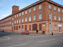 Former Johnson & Allen linen mill, Victoria St.