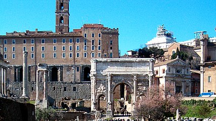 Foro romano arco Settimio Severo 09feb08.jpg