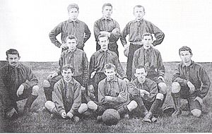 The first team of Frankfurter Fußball-Club Victoria in 1899