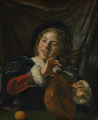 <i>The Fingernail Test</i> Painting by Frans Hals or Judith Leyster