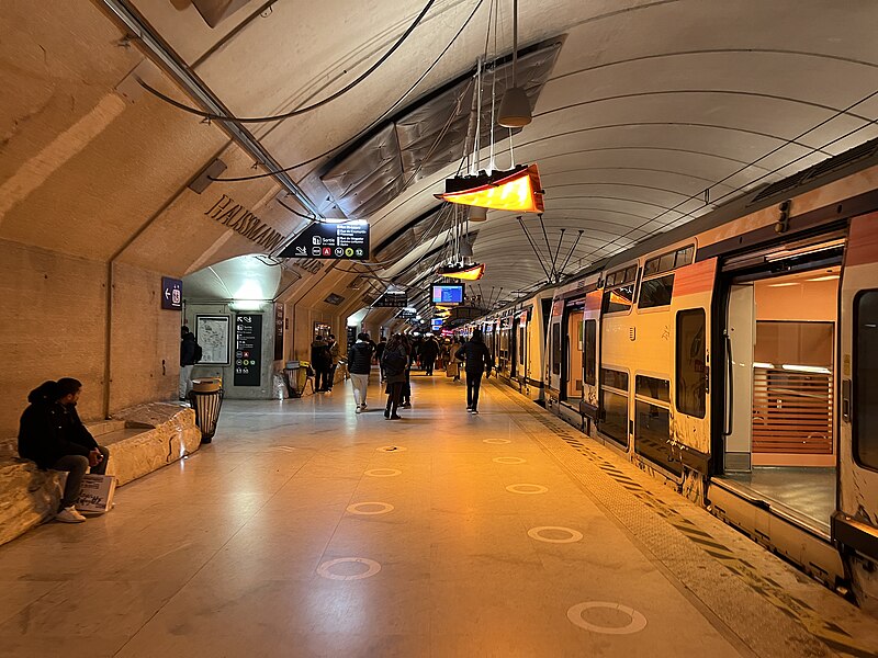 File:Gare Haussmann Saint Lazare - Paris IX (FR75) - 2023-12-08 - 1.jpg