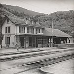 Gare de Granges-Lens