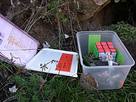 Example geocache from the Czech Republic