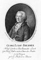 Georg Ludwig Böhmer Rechtswetenschapler un af 1774 Ordinarius vun de jur. Fakultät