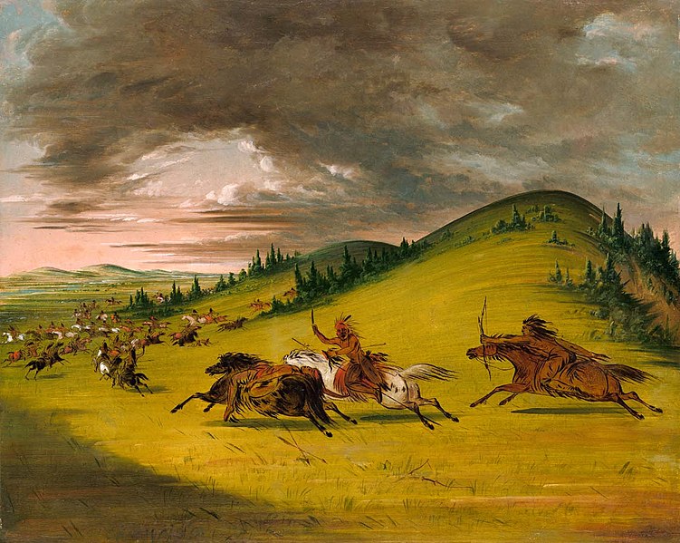 File:George Catlin - Battle Between Sioux and Sac and Fox - 1985.66.545 - Smithsonian American Art Museum.jpg