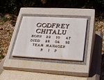 Godfrey Chitalu's grave in Lusaka. Godfrey Chitalus grave.jpg