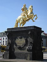 Statuie ecvestră din Dresden, Germania