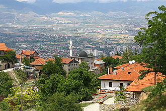 Gorno Nerezi, a village on the northern side of Mount Vodno. Gorno Nerezi 2013 (1).JPG