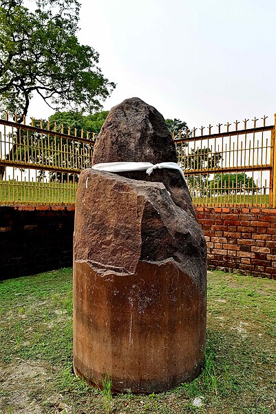 File:Gotihawa Achok Pillar Taulihawa Kapilbastu Lumbini Zone Nepal Rajesh Dhungana (8).jpg