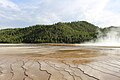 Grand Prismatic Spring with Hill in the Back.jpg by Annie Shao