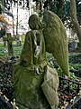 Gravestone in the churchyard of the Church of St Paulinus, Crayford.