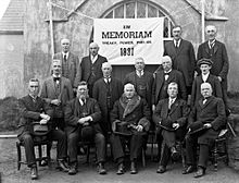 The 1925 committee involved in the construction of a memorial to the Carrickshock incident Group at Hugginstown (28146111745).jpg