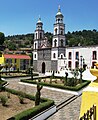 Santa María de Guadalupe-kirken i sentrum av El Oro
