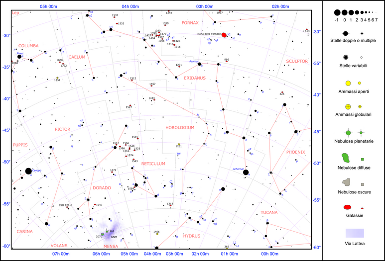 Guida alle costellazioni - Mappa dell'Orologio.png