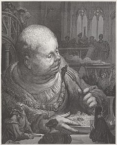 Gargantua Yemeği, Gustave Doré