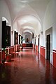 One of the hallways of the college building