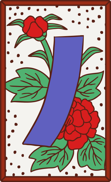 File:Hanafuda June Tanzaku.svg