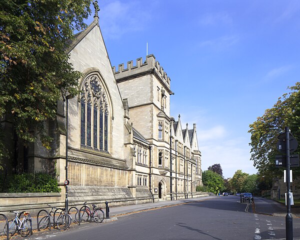 College's Mansfield Road facade (2014)