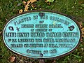 Clonard Keating - Nigeria, Plaque, Halifax Public Gardens, Nova Scotia