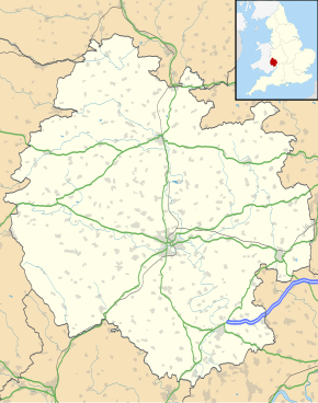 Herefordshire UK location map.svg