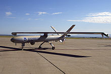 An Elbit Hermes 450, operated by the US Customs and Border Protection. Hermes 450.jpg