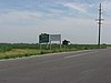 Historischer Marker und Werbung in der Nähe von Francesville.jpg