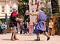 File:Historischer Ritterkampf beim Volksfest Lößnitzer Salzmarkt, Sachsen 2H1A1165WI.jpg