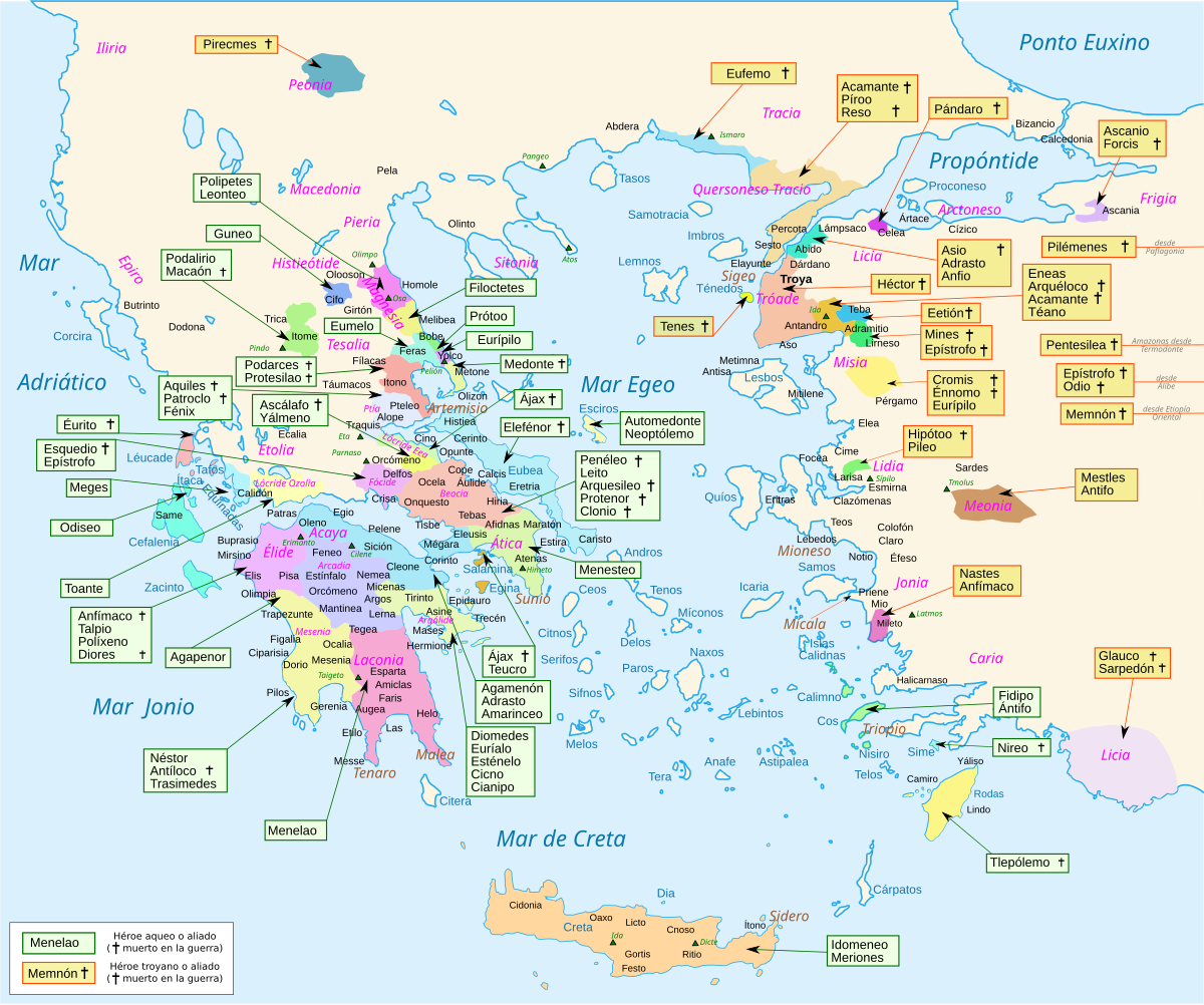 Guerra de Troia - Enciclopédia da História Mundial