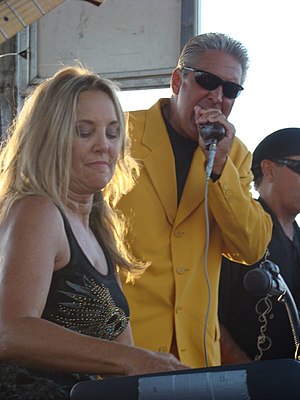 Rod Piazza with Honey at the Legendary Rhythm & Blues Cruise, 2007