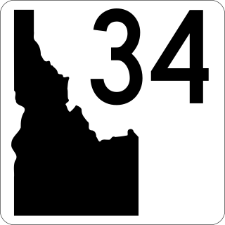 <span class="mw-page-title-main">Idaho State Highway 34</span> State highway in Franklin and Caribou counties in Idaho, United States