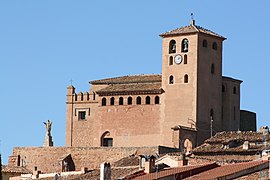 Église de Santa Tecla Cervera de la Cañada.(Architecture mudéjare d'Aragon)